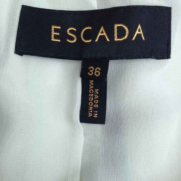 Escada Abstract Bionca, Embossed Floral Blazer - Picture 7 of 9